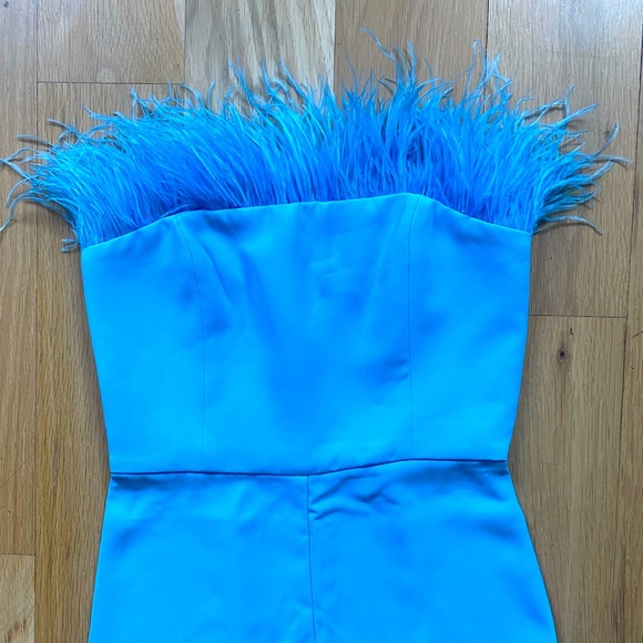 Amanda Uprichard Amiah Jumpsuit in Pacific Size Small - Picture 5 of 7